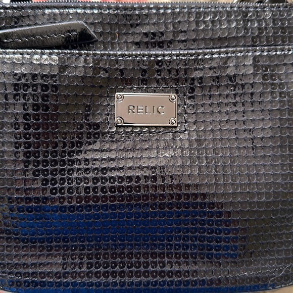 Relic Handbags - 💖Black Relic glossy crossbody purse.